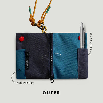 Hop relife brick wallet lanyard