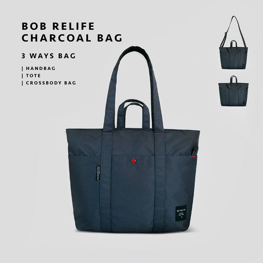 Bob relife charcoal navy bag