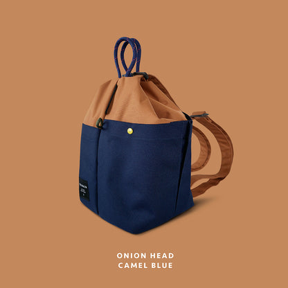 Onion head relife bag - Camel blue