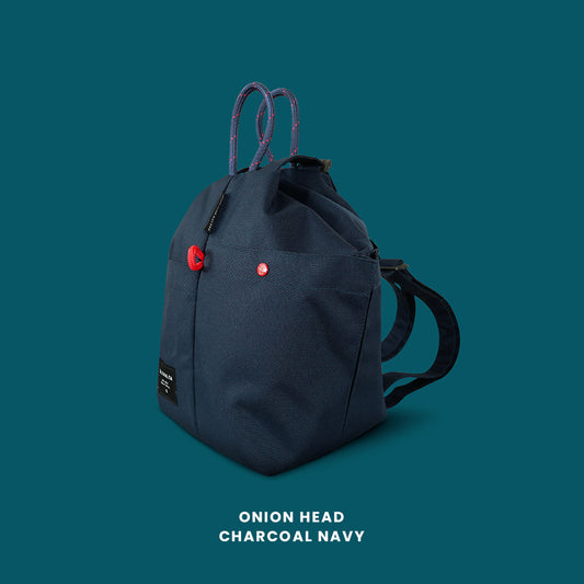 Onion head relife charcoal navy bag