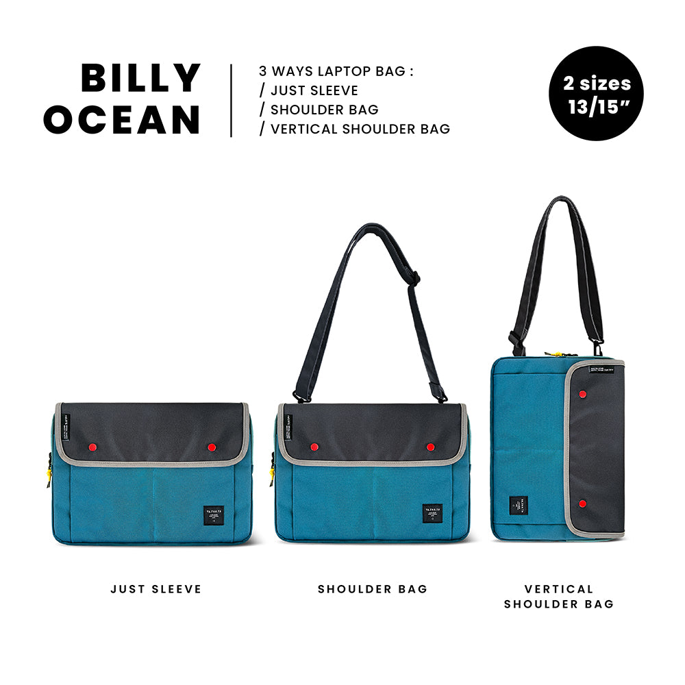 Billy relife ocean laptop bag