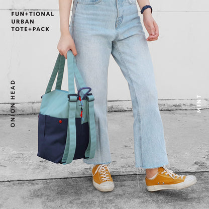 Onion head relife charcoal navy bag